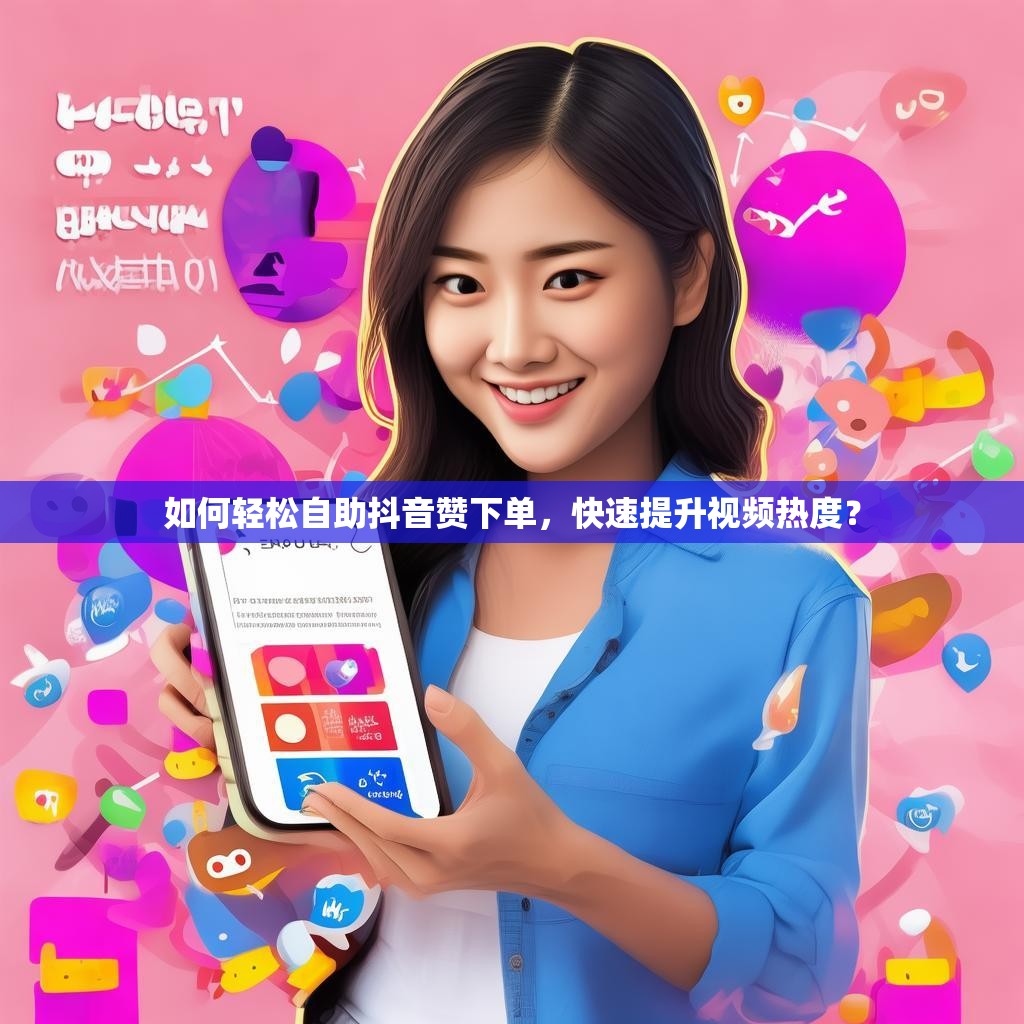 如何轻松自助抖音赞下单，快速提升视频热度？
