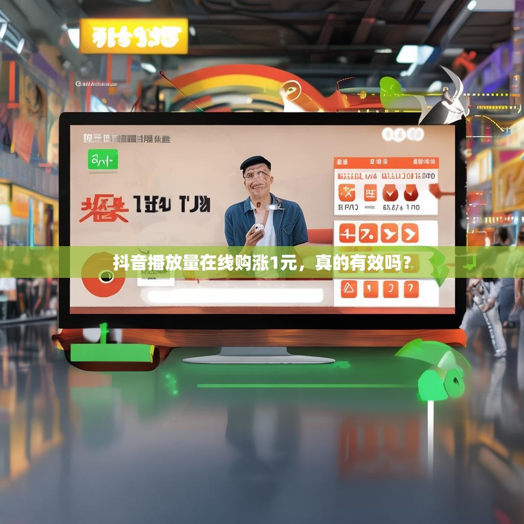抖音播放量在线购涨1元，真的有效吗？