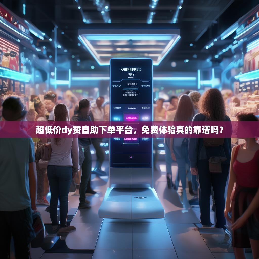 超低价dy赞自助下单平台,免费体验真的靠谱吗? 超低价dy赞自助下单平台,免费体验真的靠谱吗?
