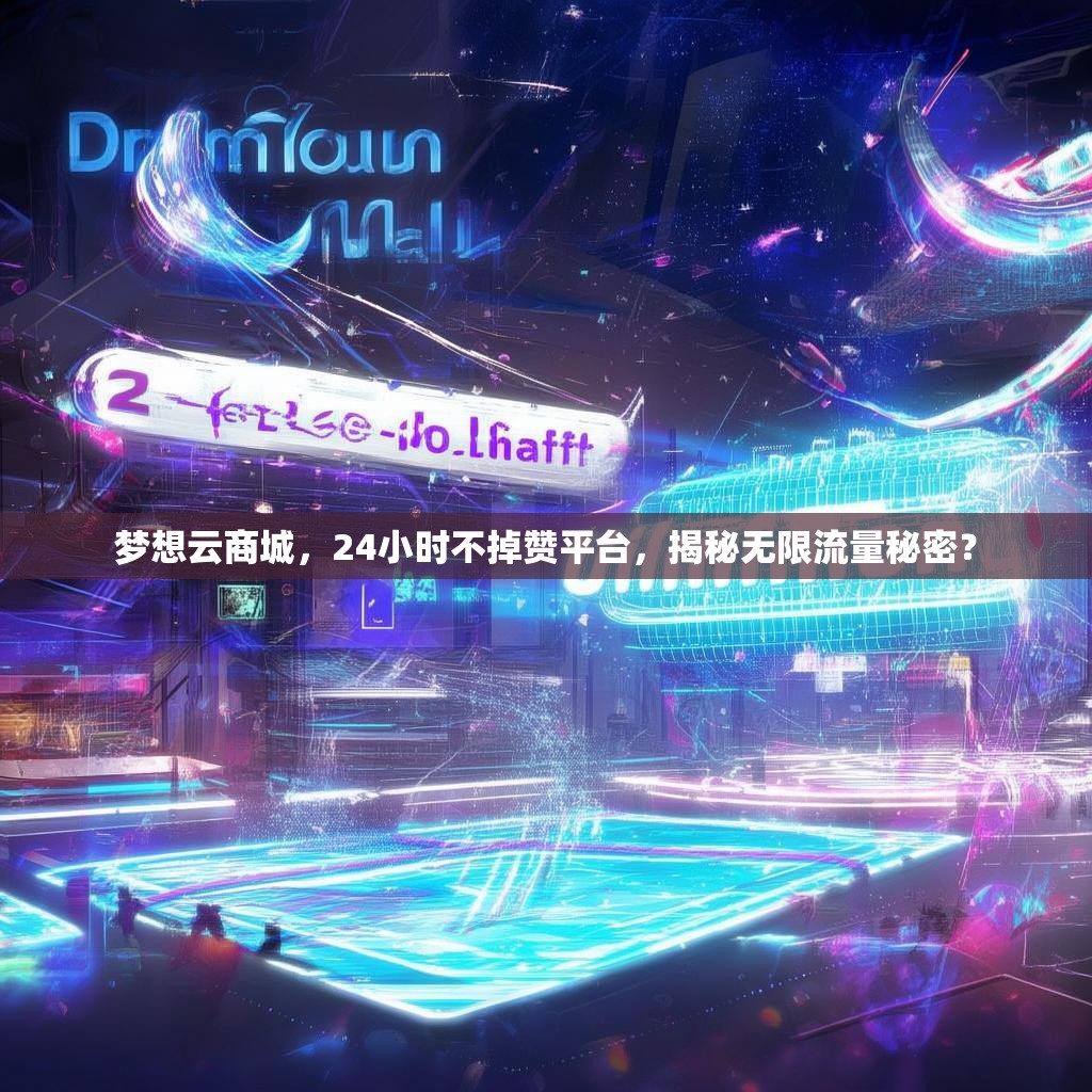 梦想云商城，24小时不掉赞平台，揭秘无限流量秘密？