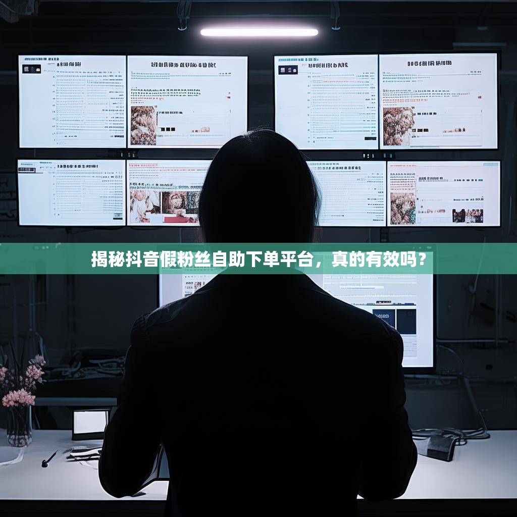 揭秘抖音假粉丝自助下单平台，真的有效吗？