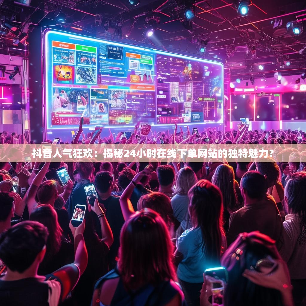 抖音人气狂欢：揭秘24小时在线下单网站的独特魅力？