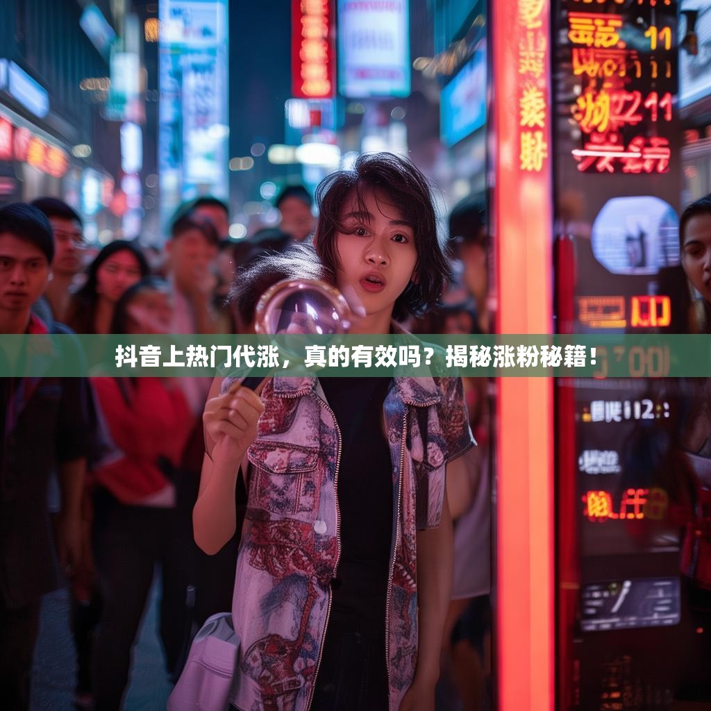 抖音上热门代涨，真的有效吗？揭秘涨粉秘籍！
