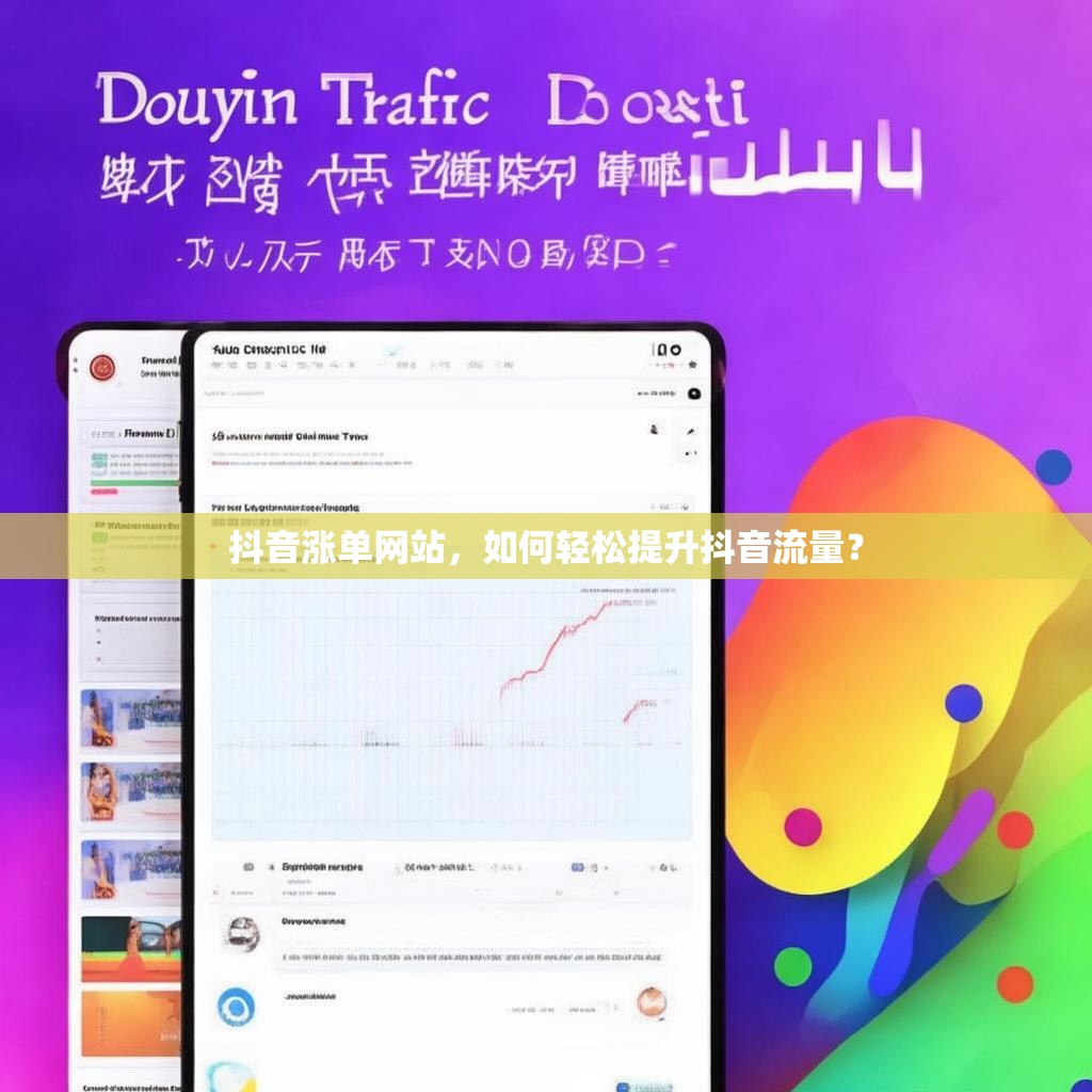 抖音涨单网站，如何轻松提升抖音流量？