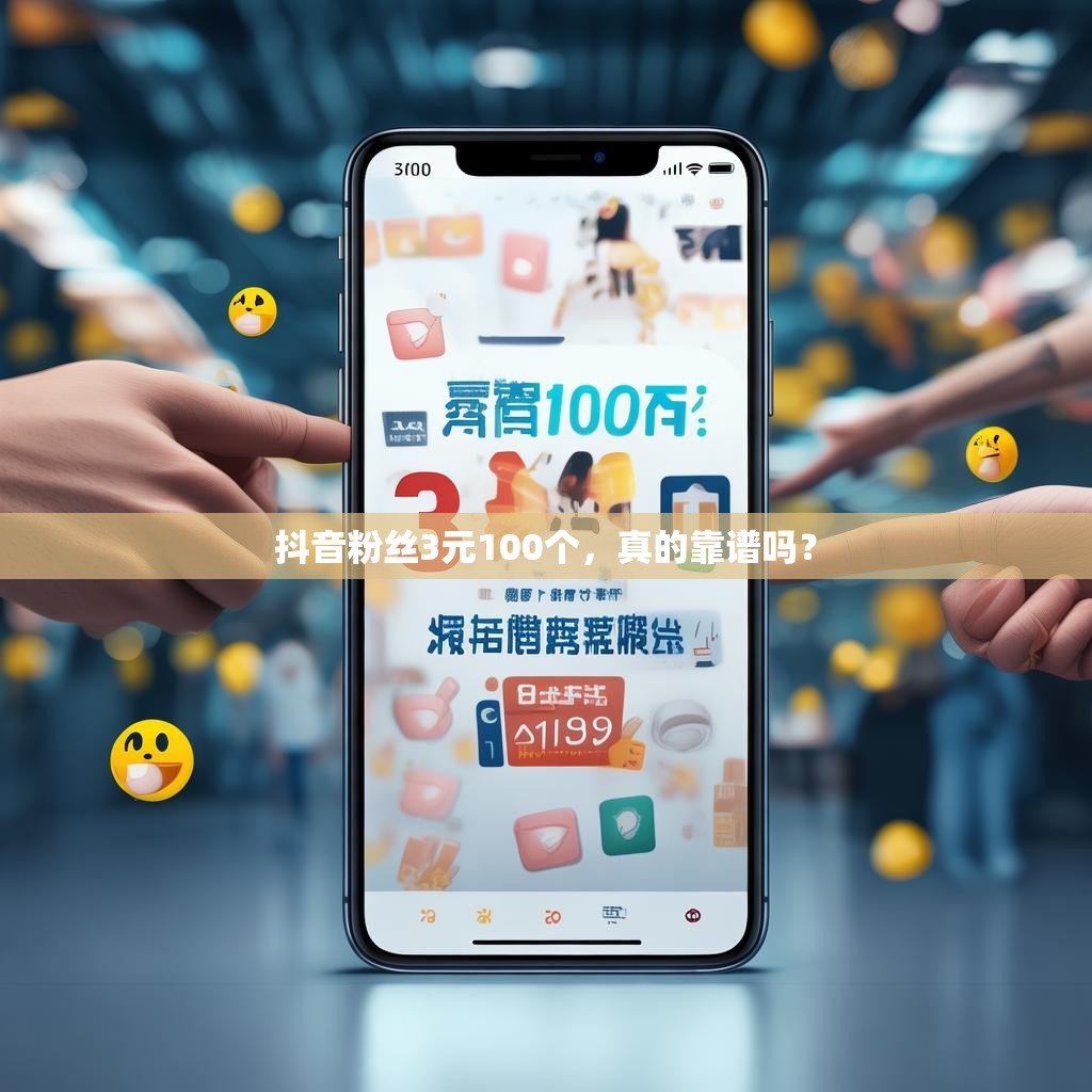 抖音粉丝3元100个,真的靠谱吗? 抖音粉丝3元100个,真的靠谱吗?