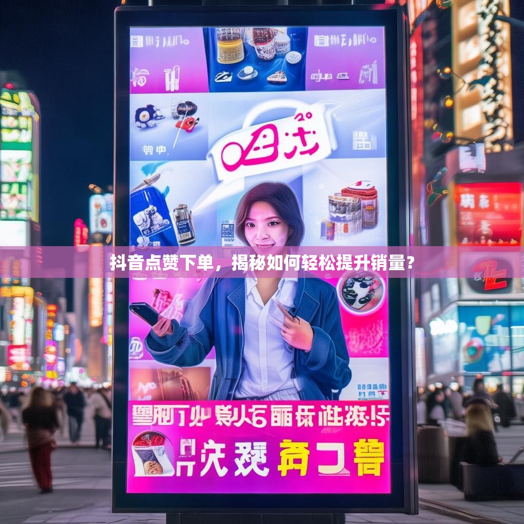 抖音点赞下单,揭秘如何轻松提升销量? 抖音点赞下单,揭秘如何轻松提升销量?