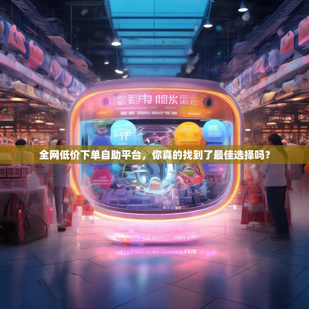 全网低价下单自助平台，你真的找到了最佳选择吗？