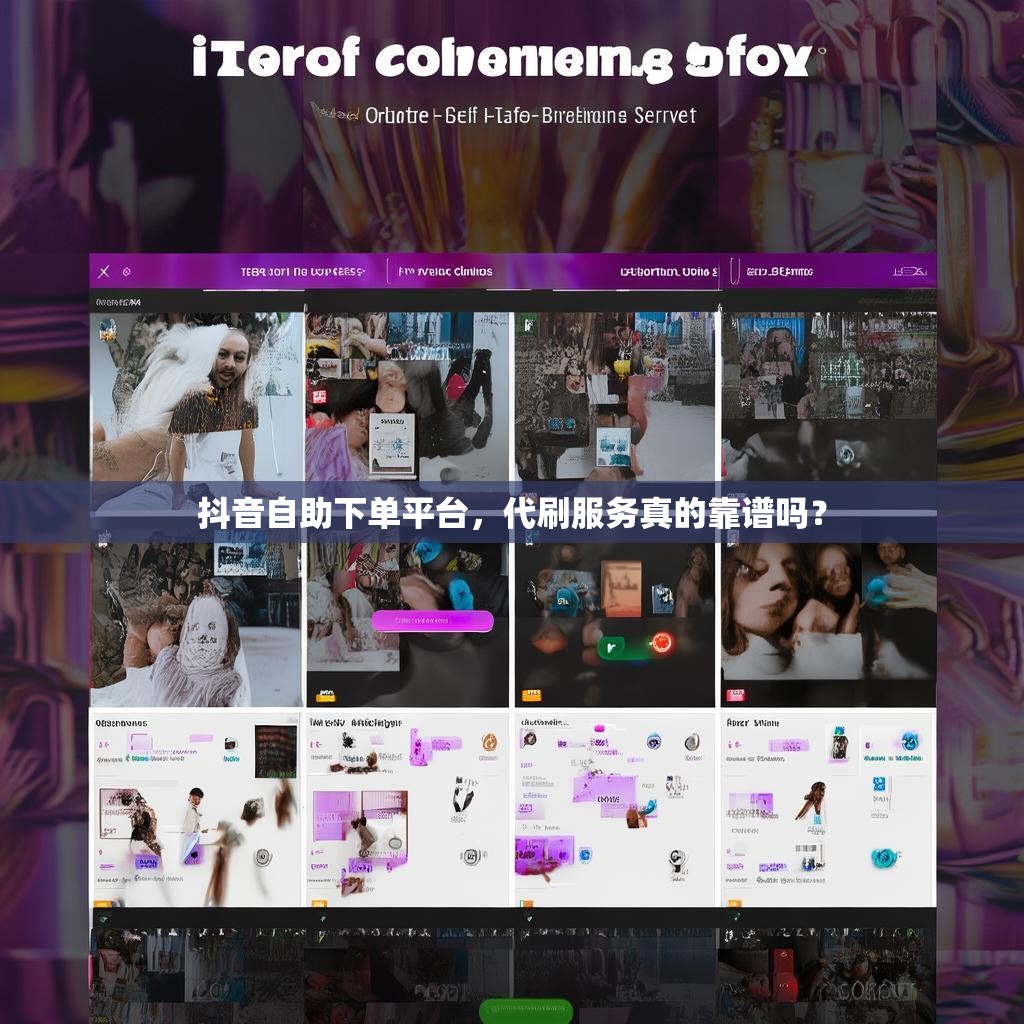 抖音自助下单平台，代刷服务真的靠谱吗？