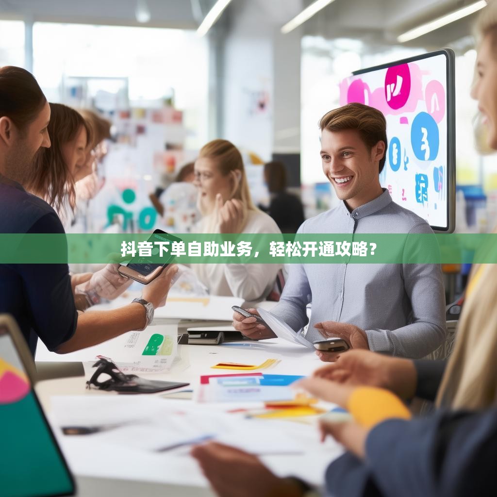 抖音下单自助业务,轻松开通攻略? 抖音下单自助业务,轻松开通攻略?
