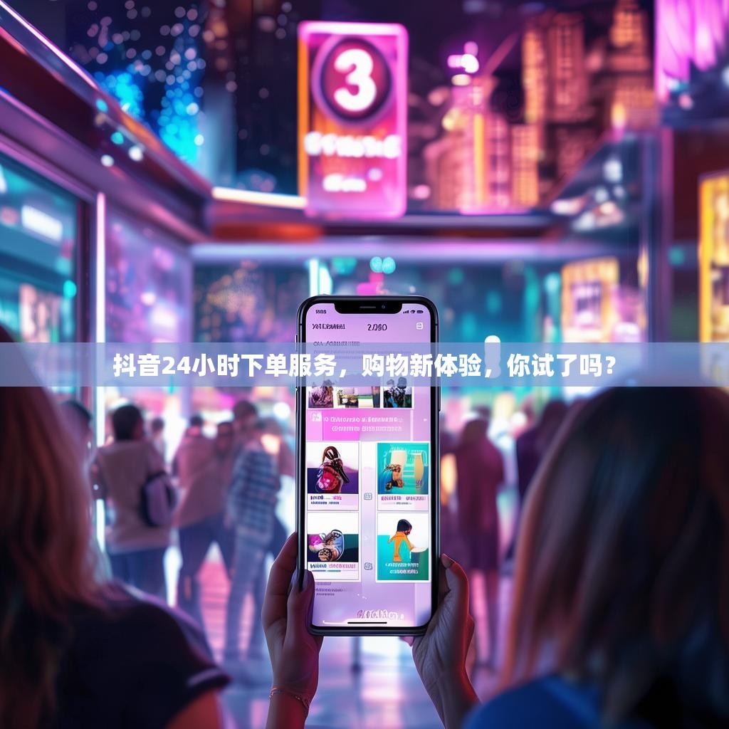 抖音24小时下单服务，购物新体验，你试了吗？