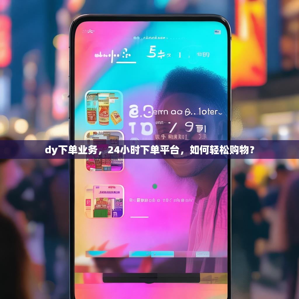 dy下单业务，24小时下单平台，如何轻松购物？