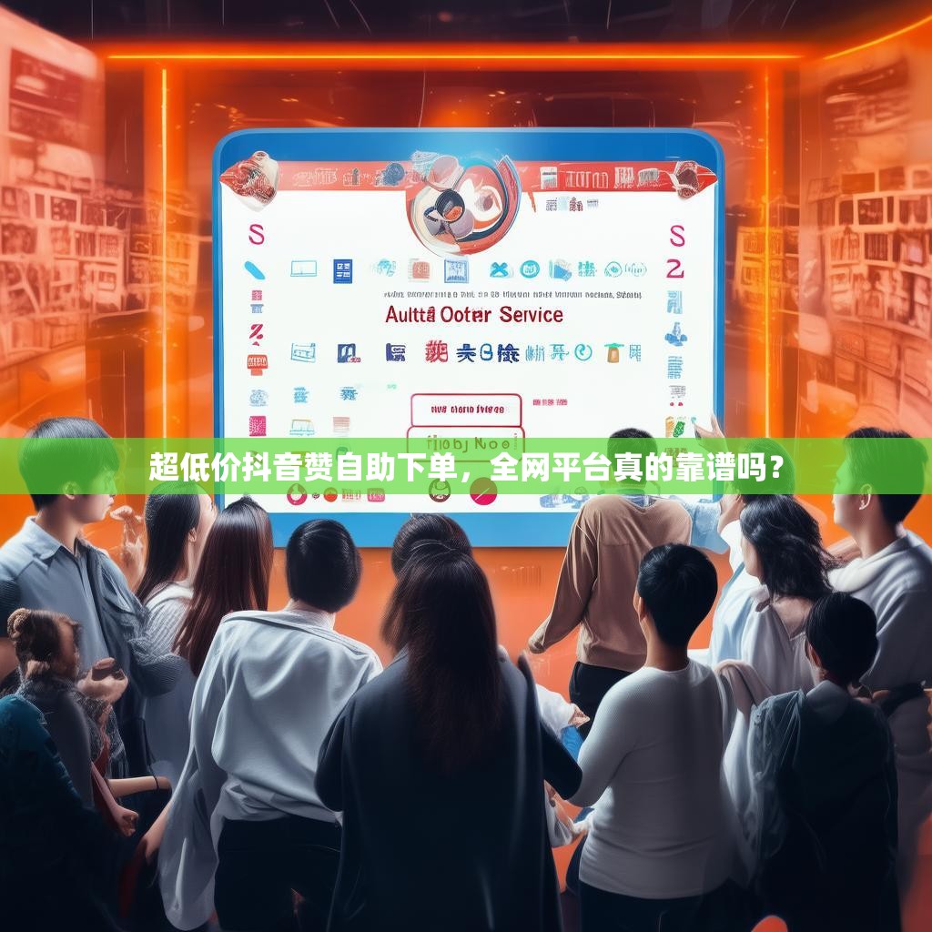 超低价抖音赞自助下单，全网平台真的靠谱吗？