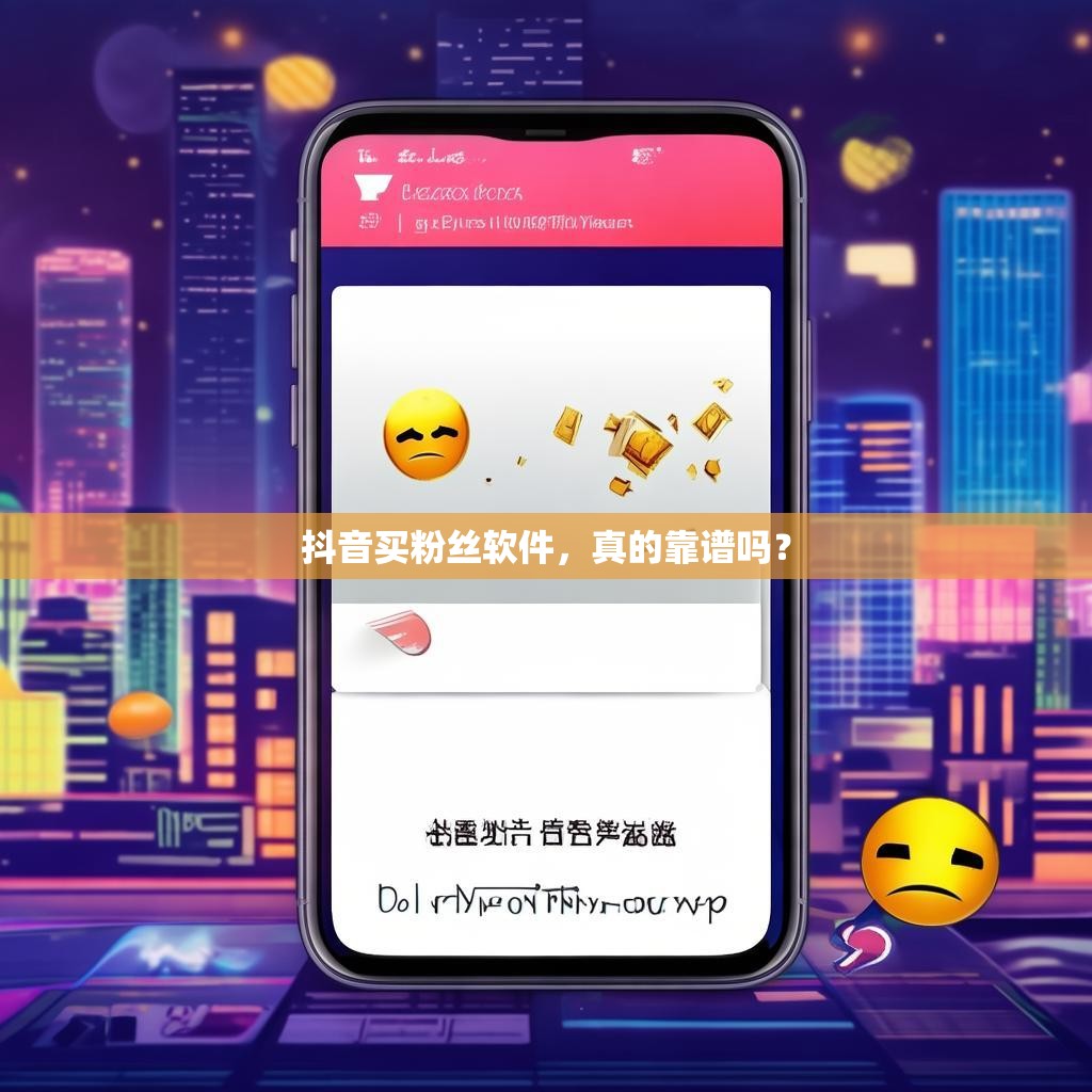 抖音买粉丝软件，真的靠谱吗？