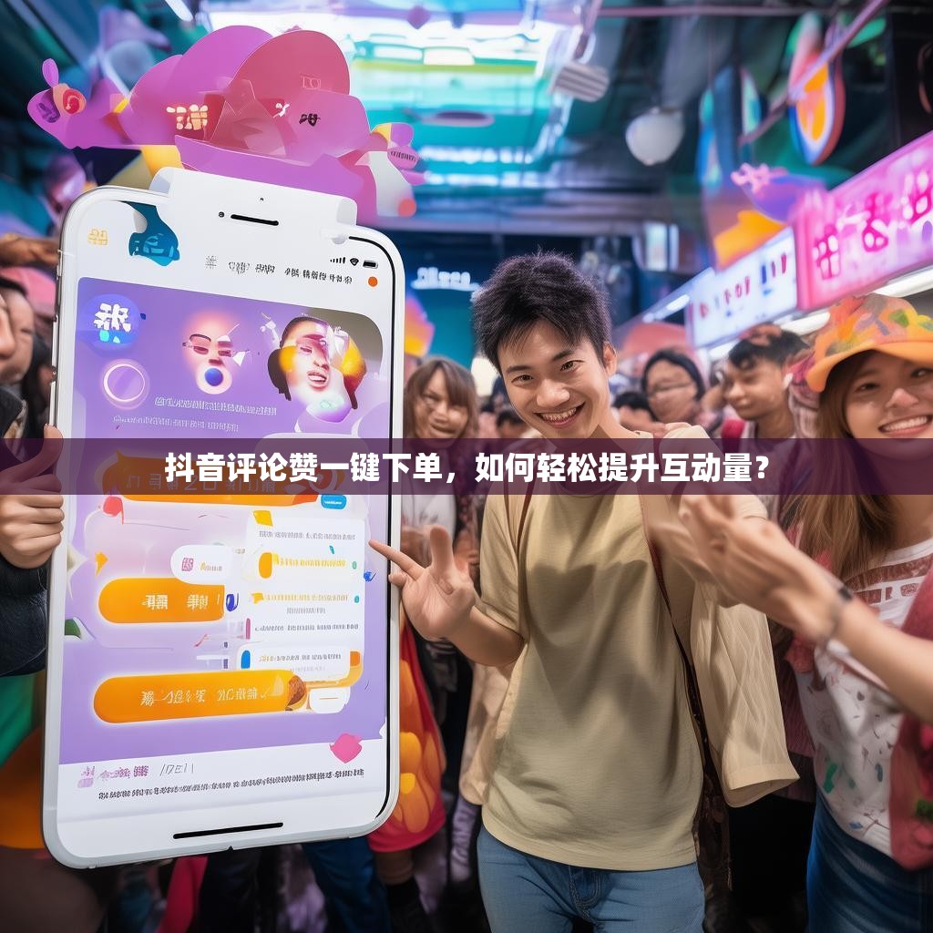 抖音评论赞一键下单,如何轻松提升互动量? 抖音评论赞一键下单,如何轻松提升互动量?