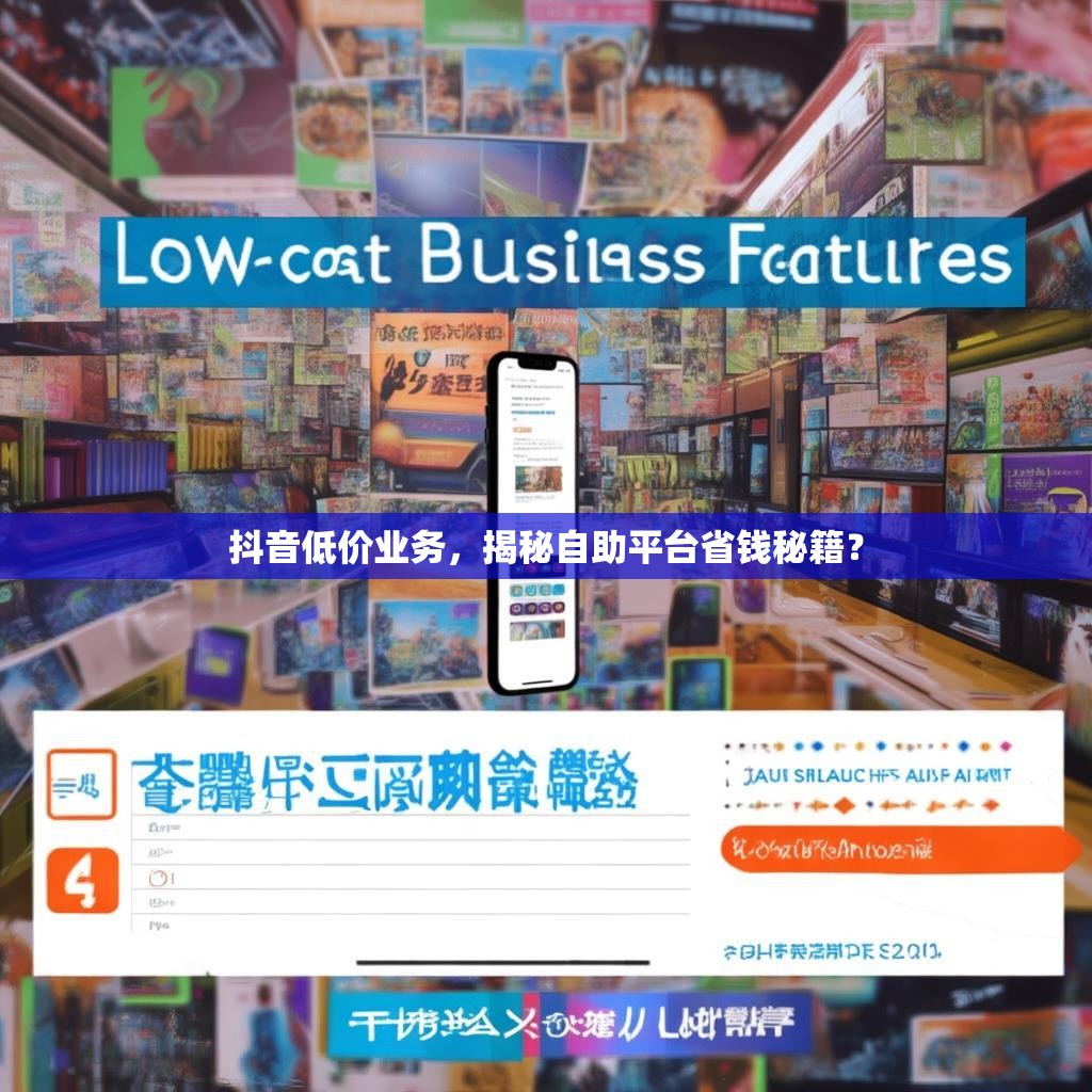 抖音低价业务，揭秘自助平台省钱秘籍？