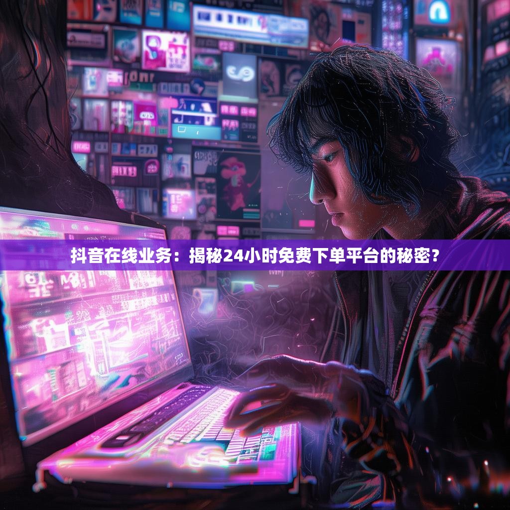 抖音在线业务：揭秘24小时免费下单平台的秘密？