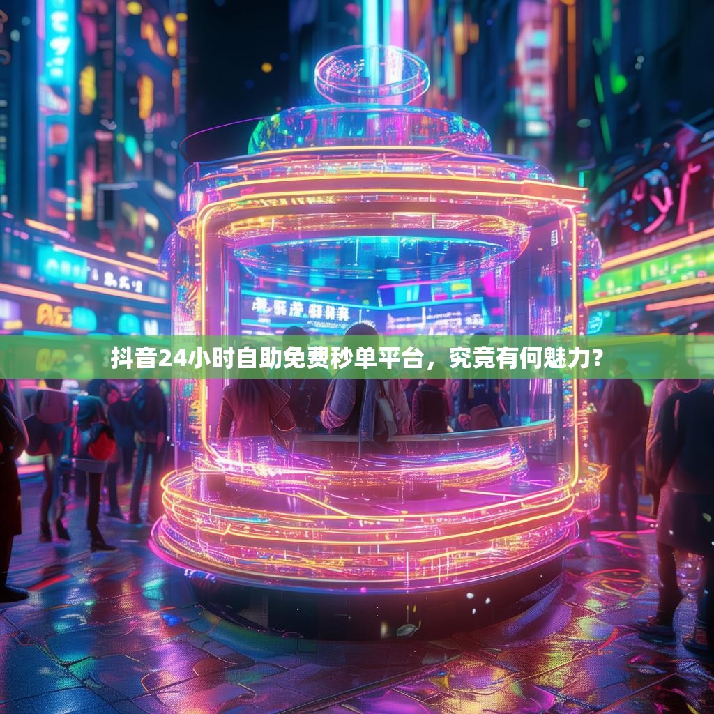 抖音24小时自助免费秒单平台，究竟有何魅力？