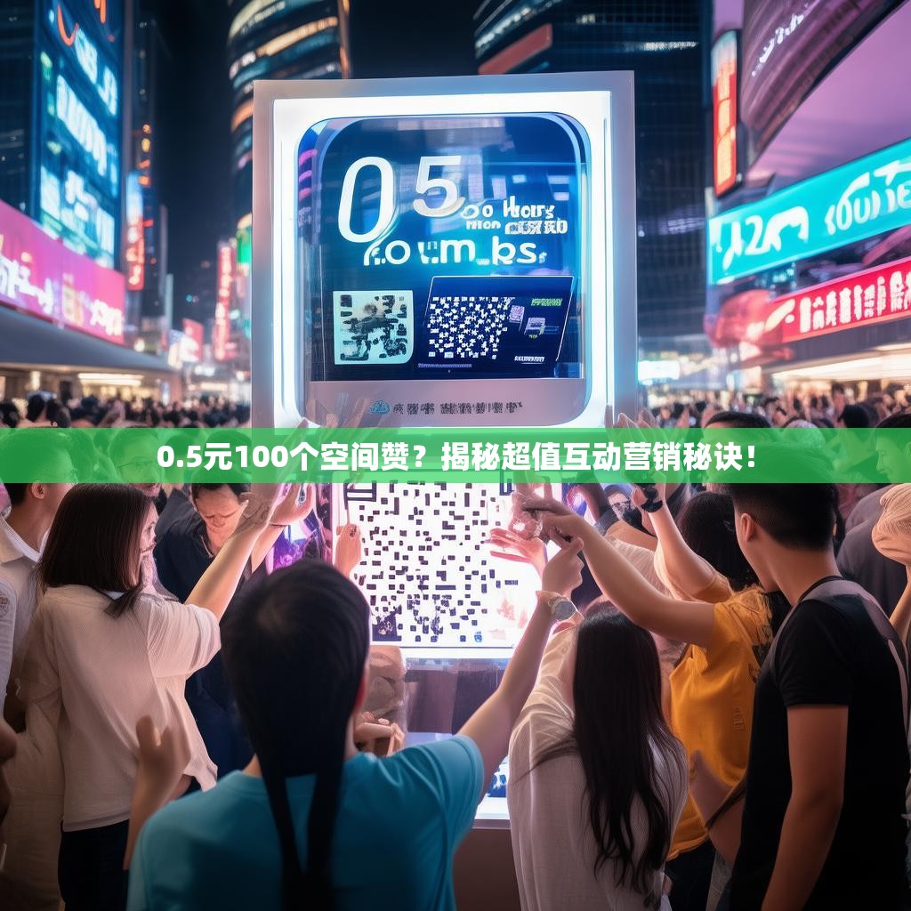 0.5元100个空间赞?揭秘超值互动营销秘诀! 0.5元100个空间赞?揭秘超值互动营销秘诀!
