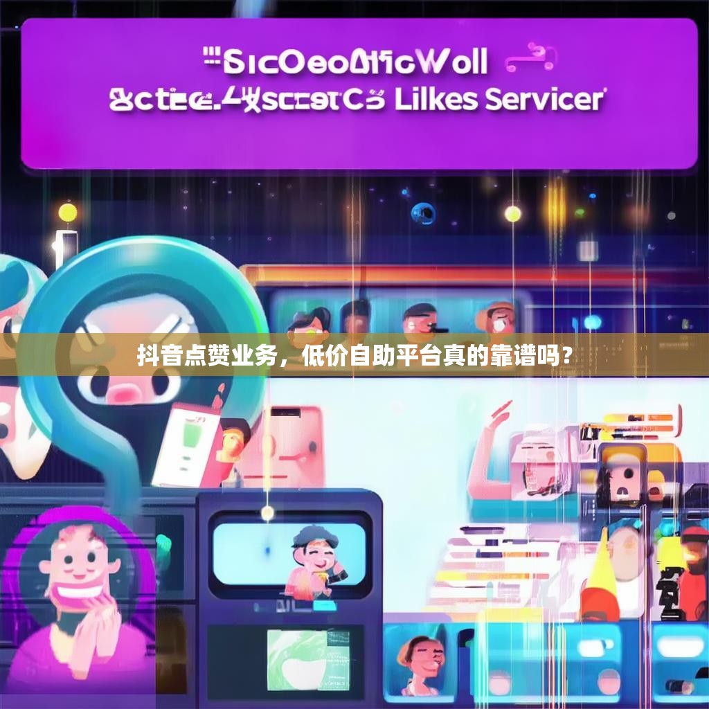 抖音点赞业务，低价自助平台真的靠谱吗？