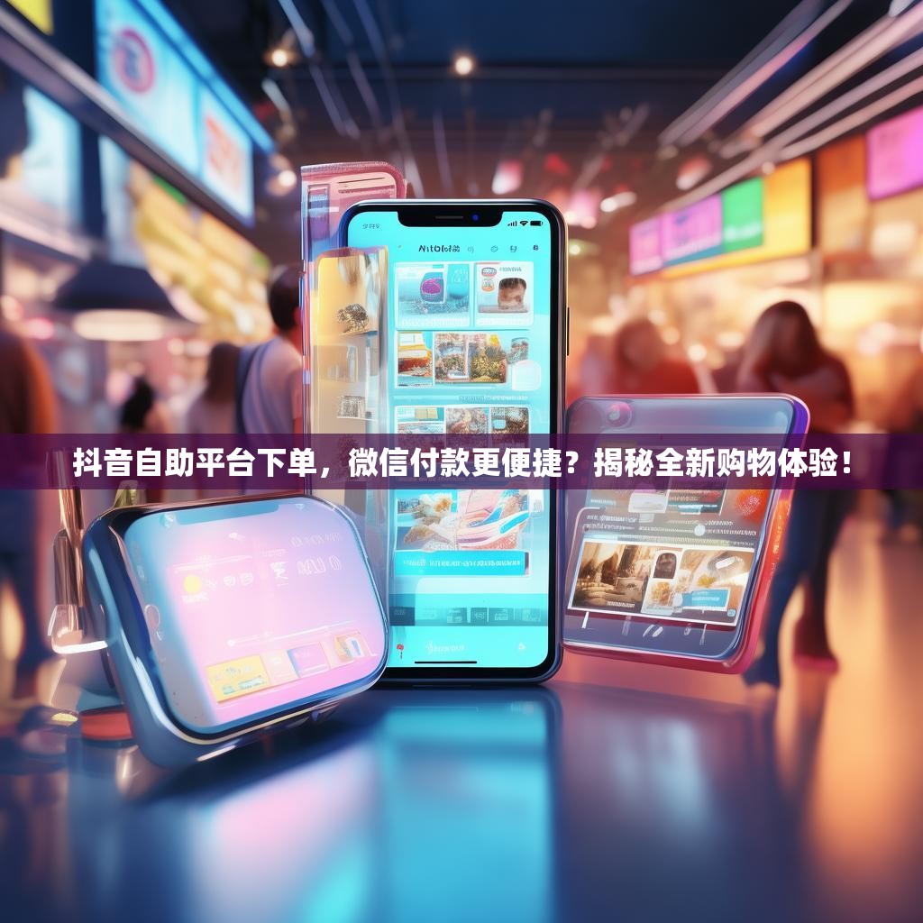 抖音自助平台下单，微信付款更便捷？揭秘全新购物体验！