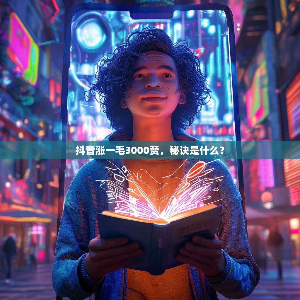 抖音涨一毛3000赞，秘诀是什么？