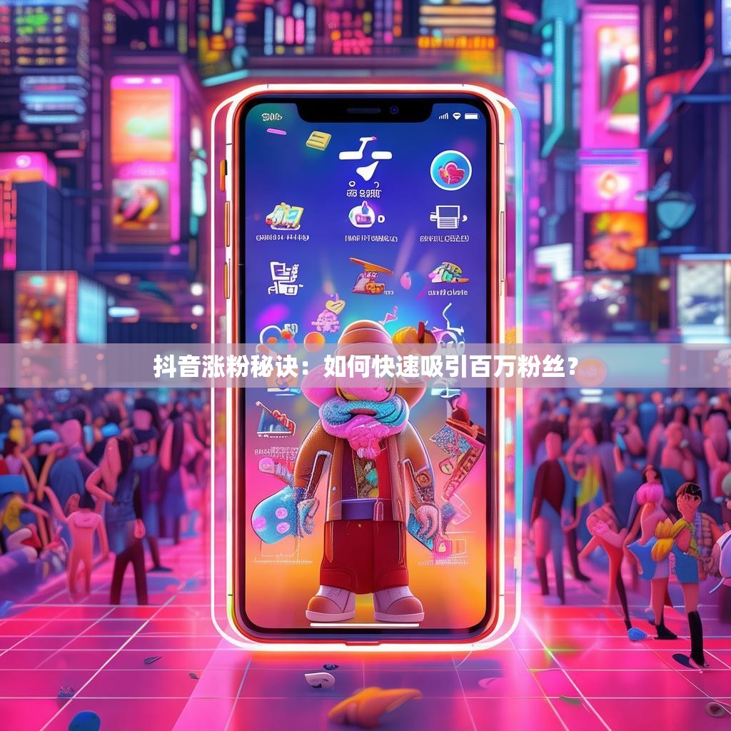 抖音涨粉秘诀：如何快速吸引百万粉丝？