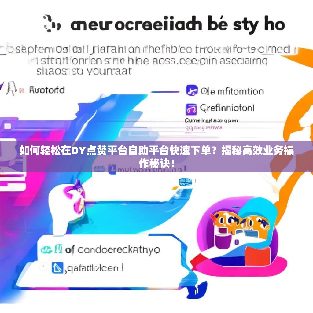 如何轻松在DY点赞平台自助平台快速下单？揭秘高效业务操作秘诀！