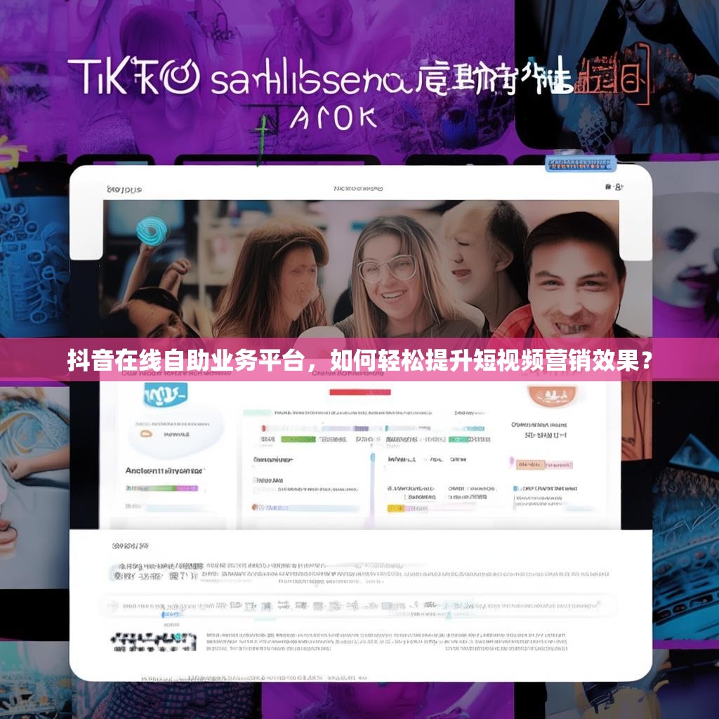 抖音在线自助业务平台，如何轻松提升短视频营销效果？