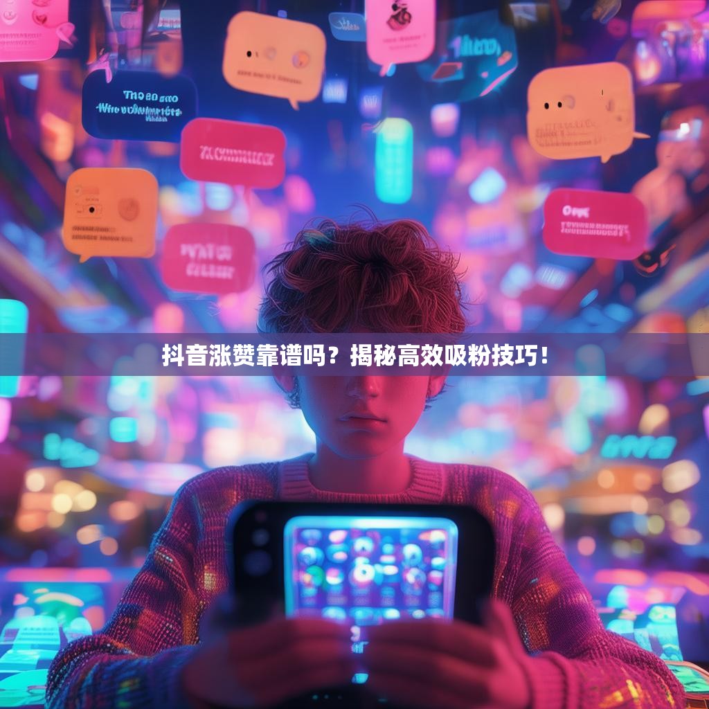 抖音涨赞靠谱吗？揭秘高效吸粉技巧！