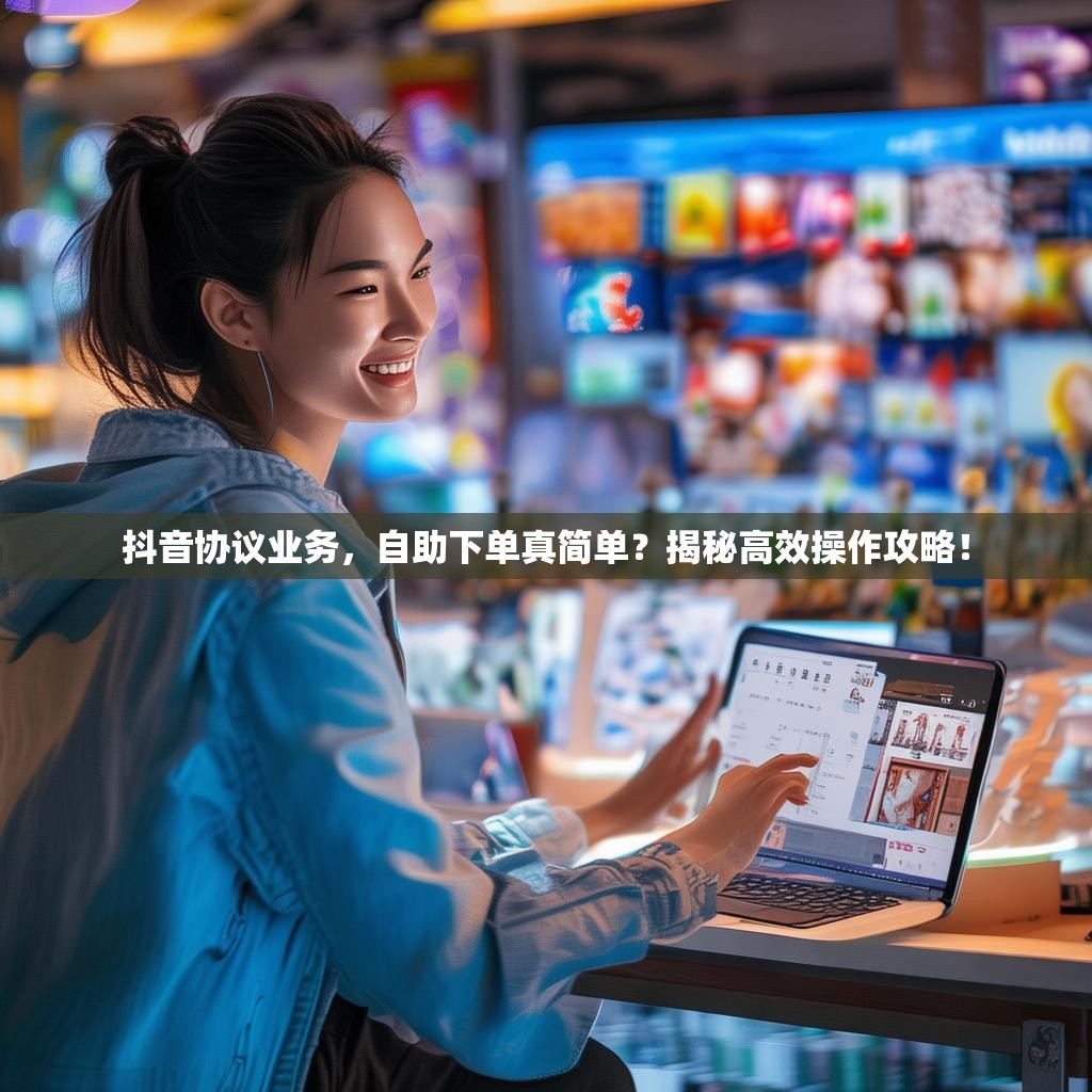 抖音协议业务，自助下单真简单？揭秘高效操作攻略！