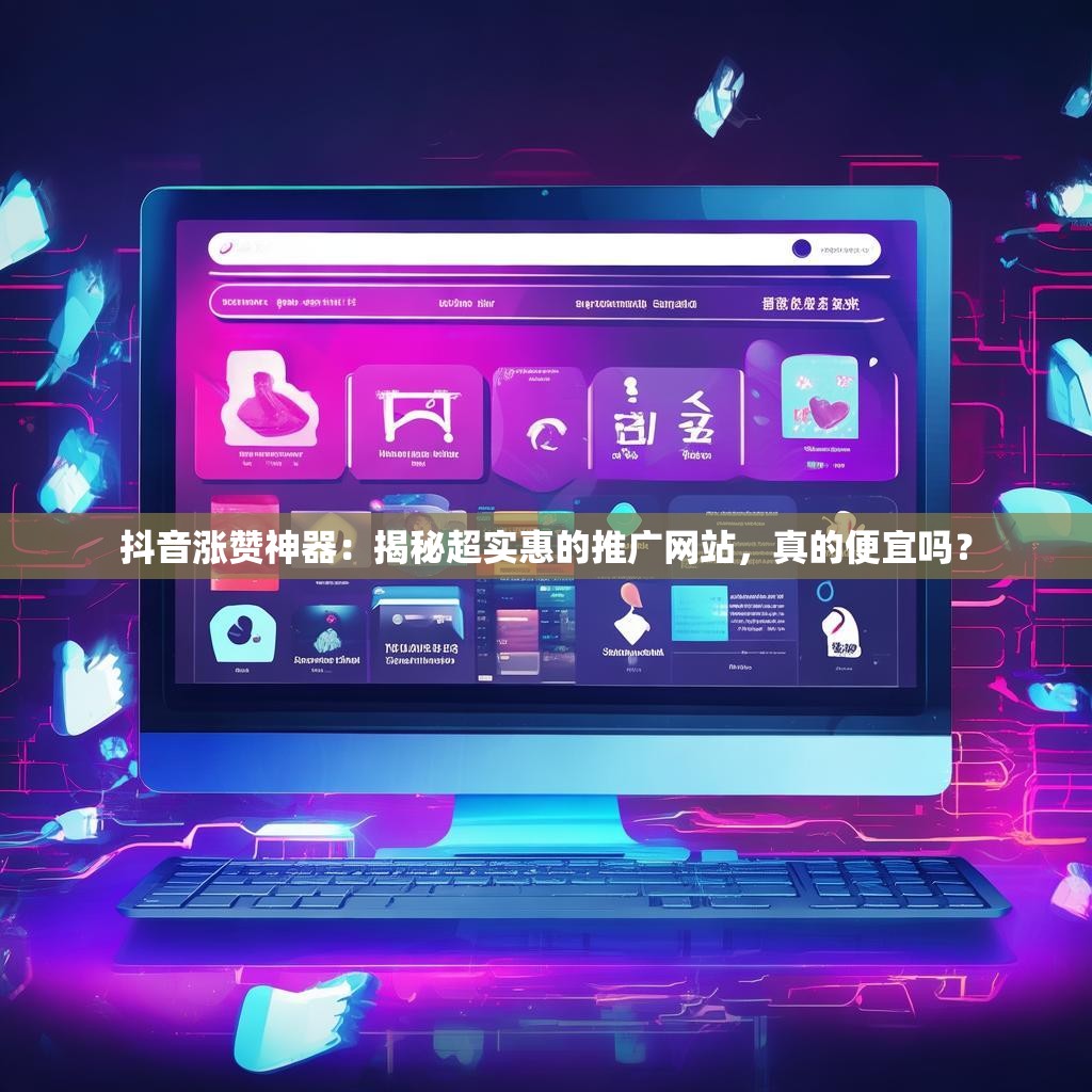 抖音涨赞神器:揭秘超实惠的推广网站,真的便宜吗? 抖音涨赞神器:揭秘超实惠的推广网站,真的便宜吗?