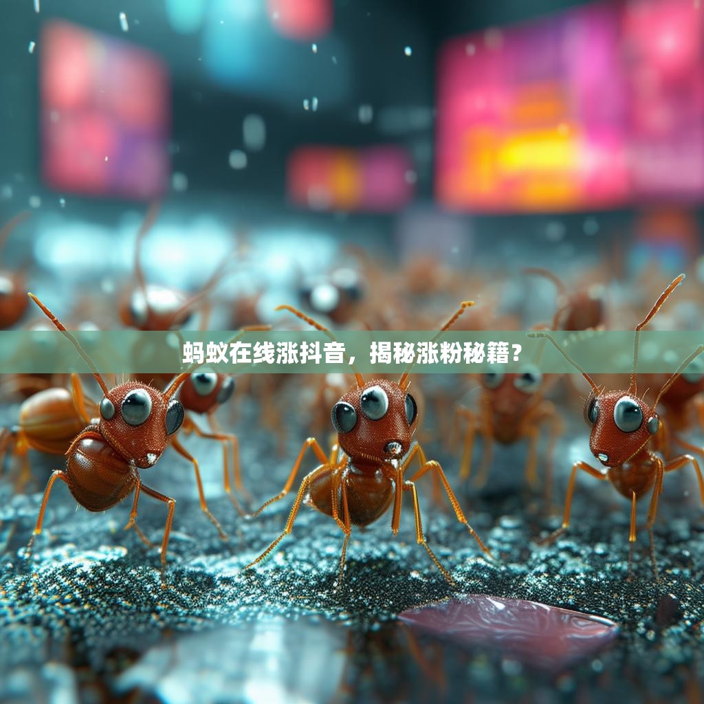 蚂蚁在线涨抖音,揭秘涨粉秘籍? 蚂蚁在线涨抖音,揭秘涨粉秘籍?