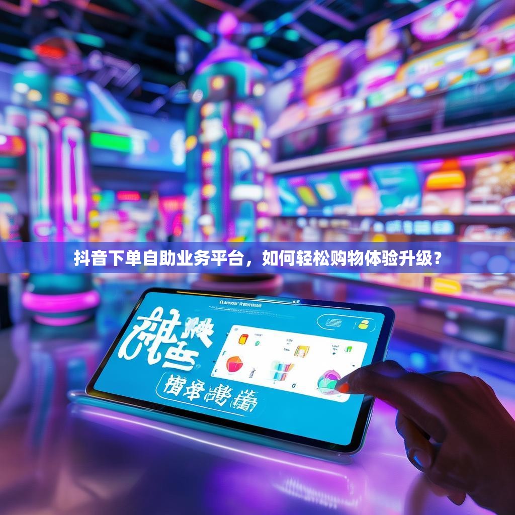 抖音下单自助业务平台，如何轻松购物体验升级？