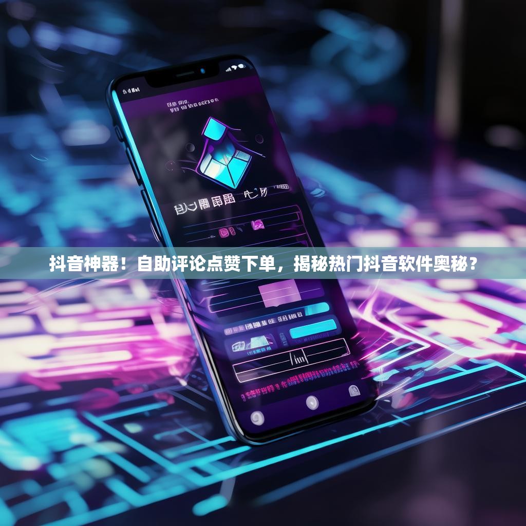 抖音神器！自助评论点赞下单，揭秘热门抖音软件奥秘？