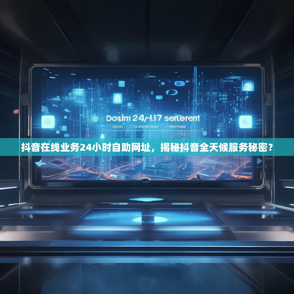抖音在线业务24小时自助网址，揭秘抖音全天候服务秘密？
