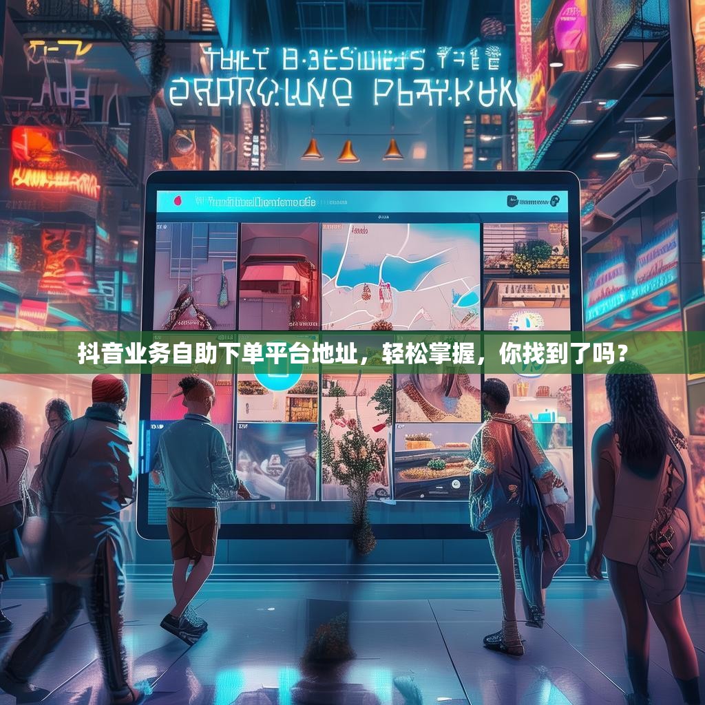 抖音业务自助下单平台地址，轻松掌握，你找到了吗？