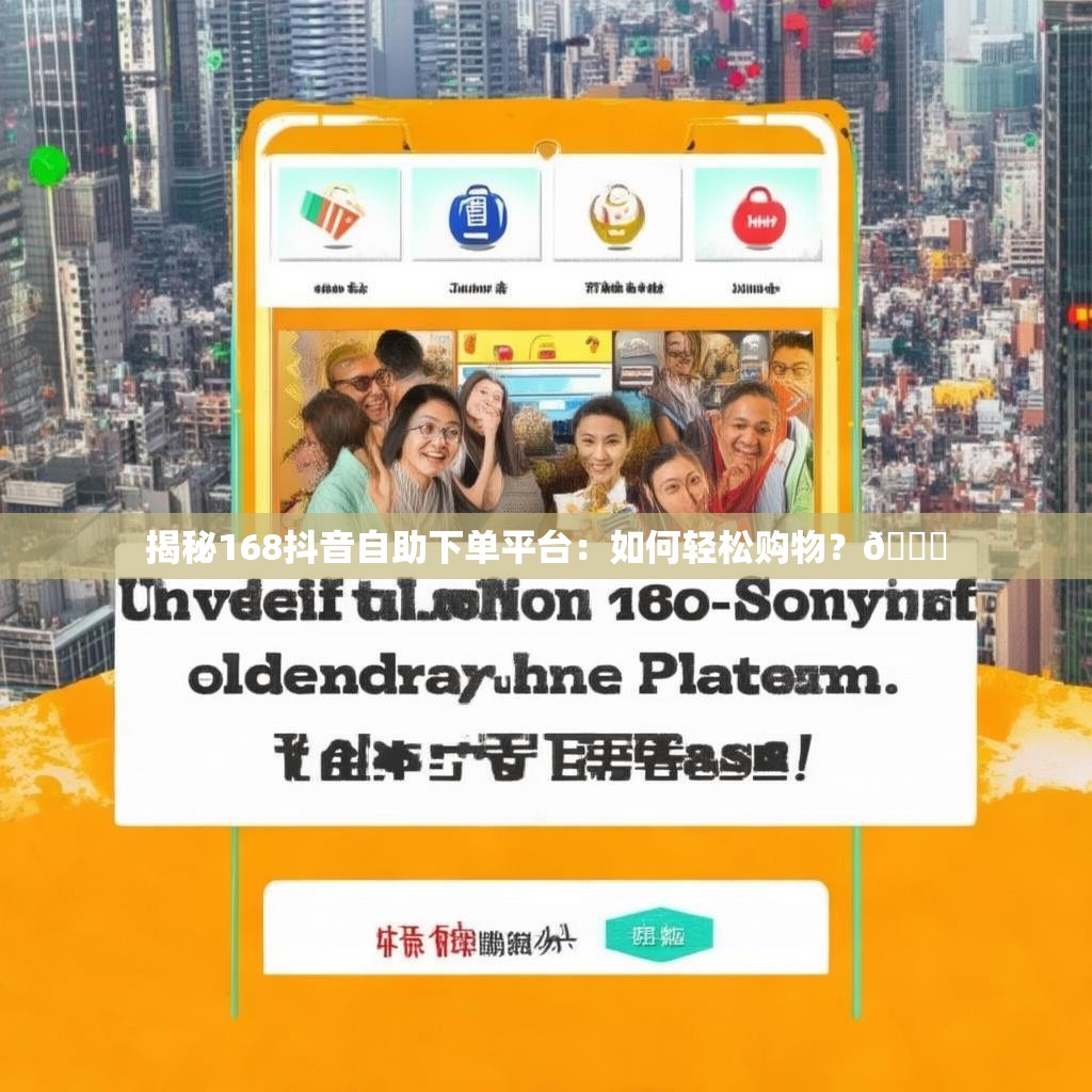 揭秘168抖音自助下单平台：如何轻松购物？🛒