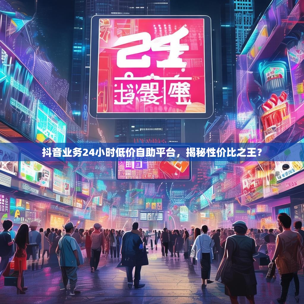 抖音业务24小时低价自助平台，揭秘性价比之王？
