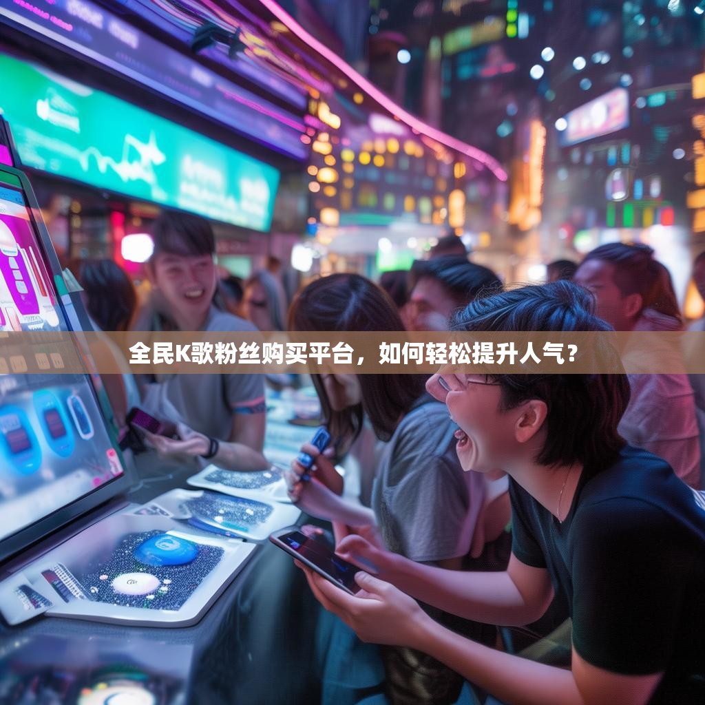 全民K歌粉丝购买平台，如何轻松提升人气？
