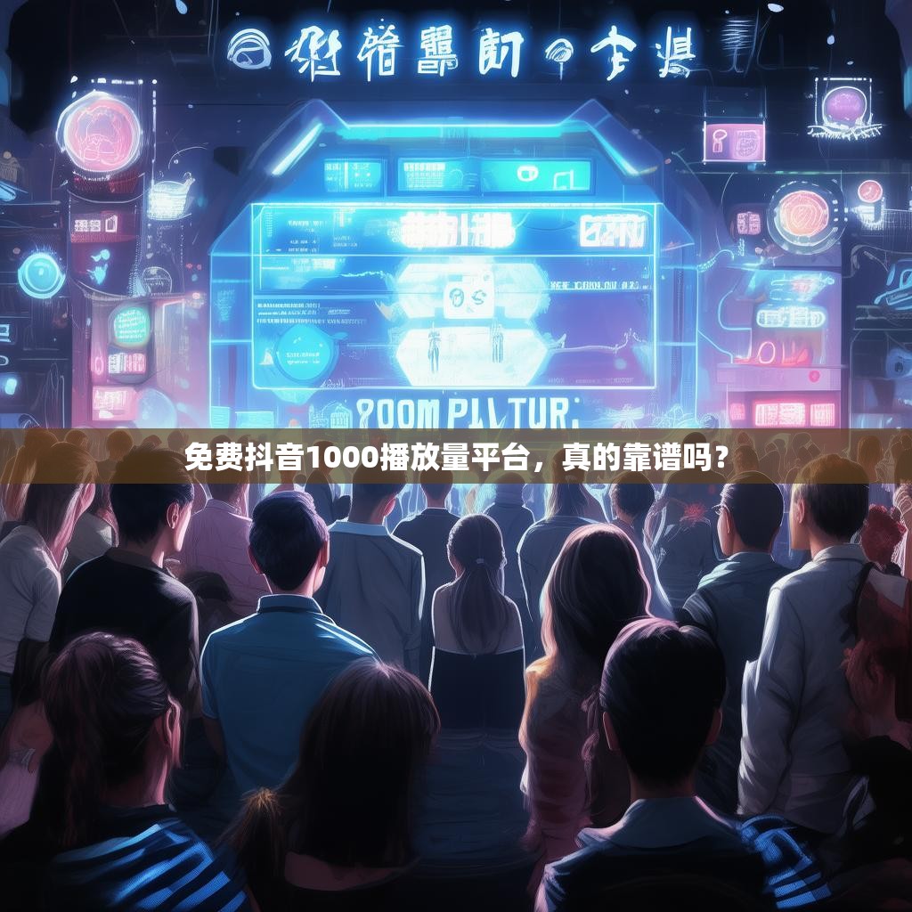免费抖音1000播放量平台，真的靠谱吗？