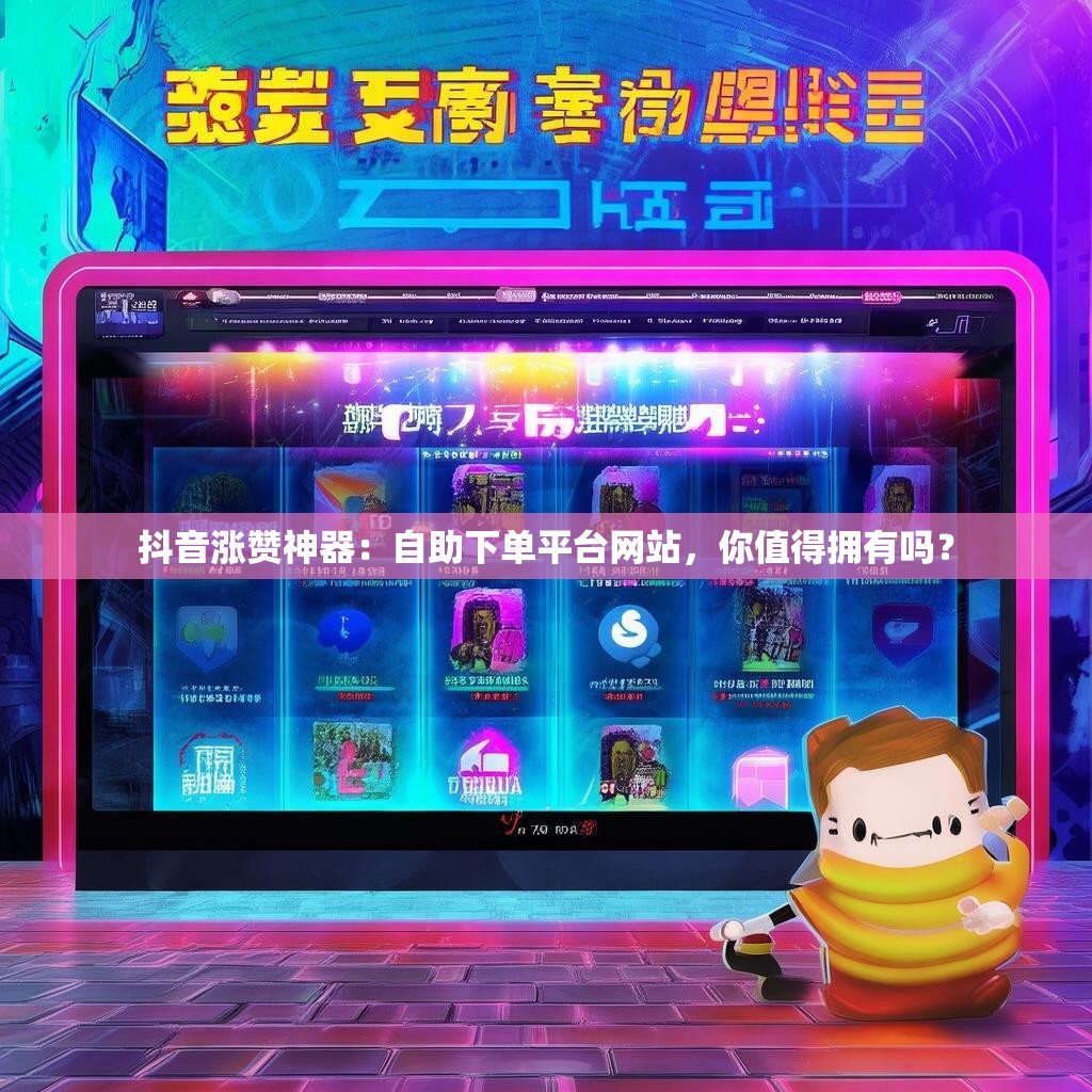 抖音涨赞神器：自助下单平台网站，你值得拥有吗？