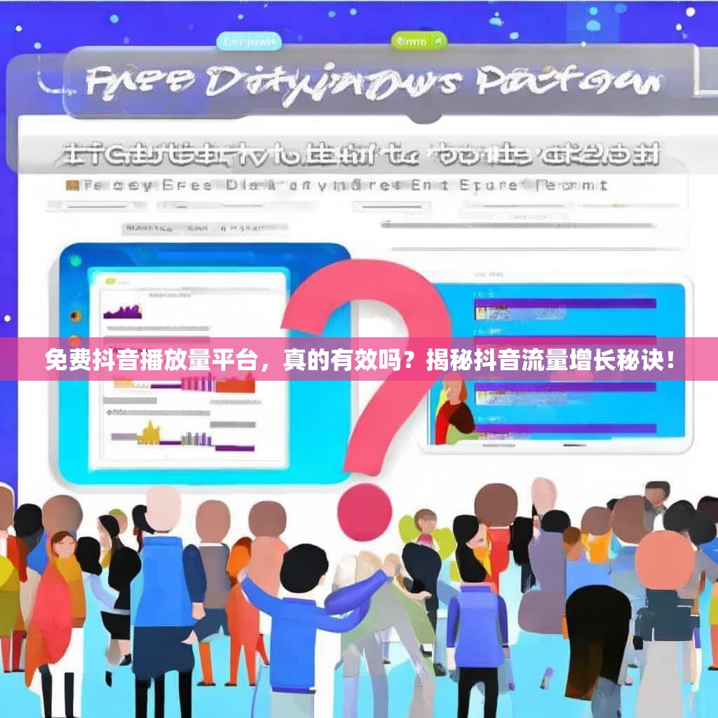 免费抖音播放量平台，真的有效吗？揭秘抖音流量增长秘诀！