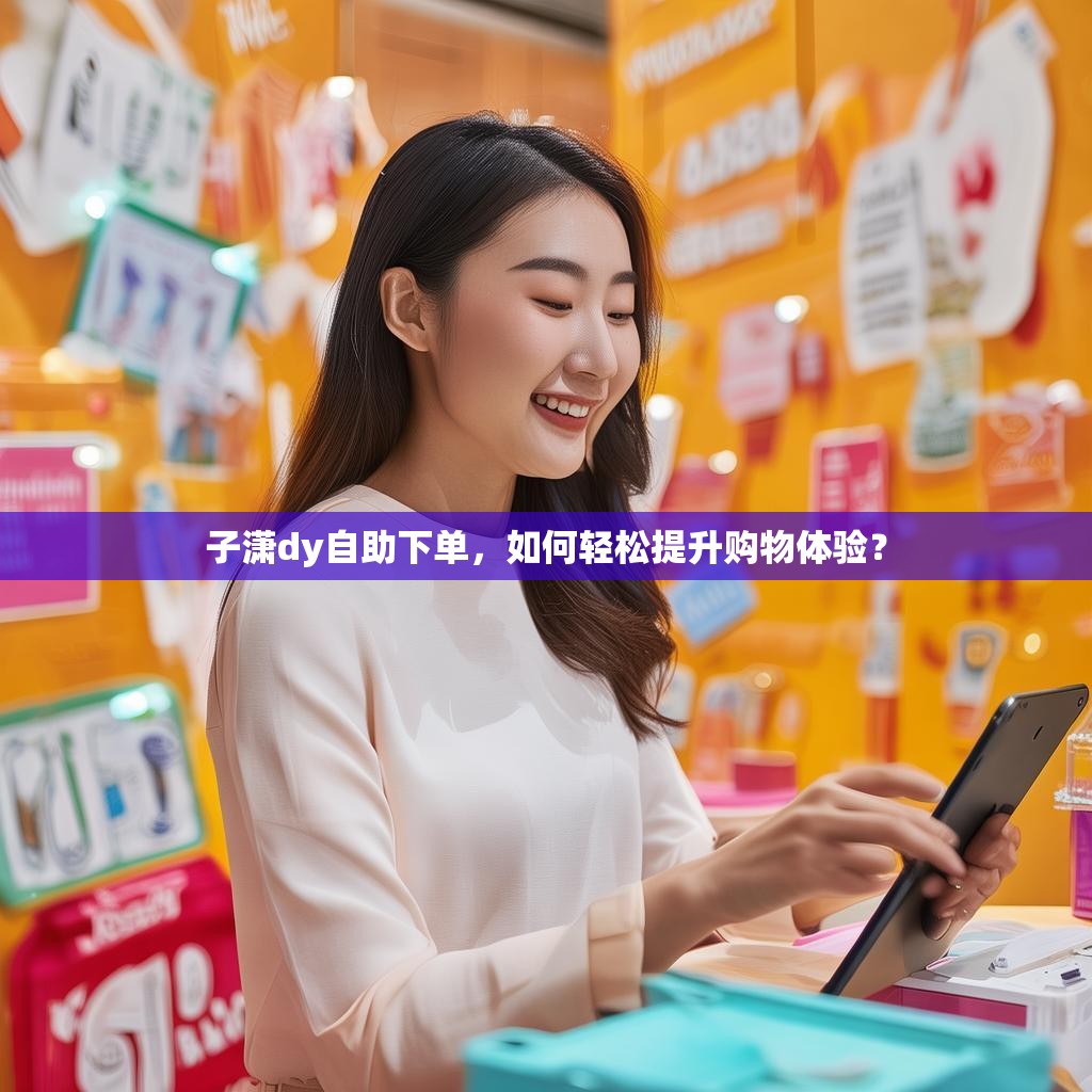 子潇dy自助下单，如何轻松提升购物体验？
