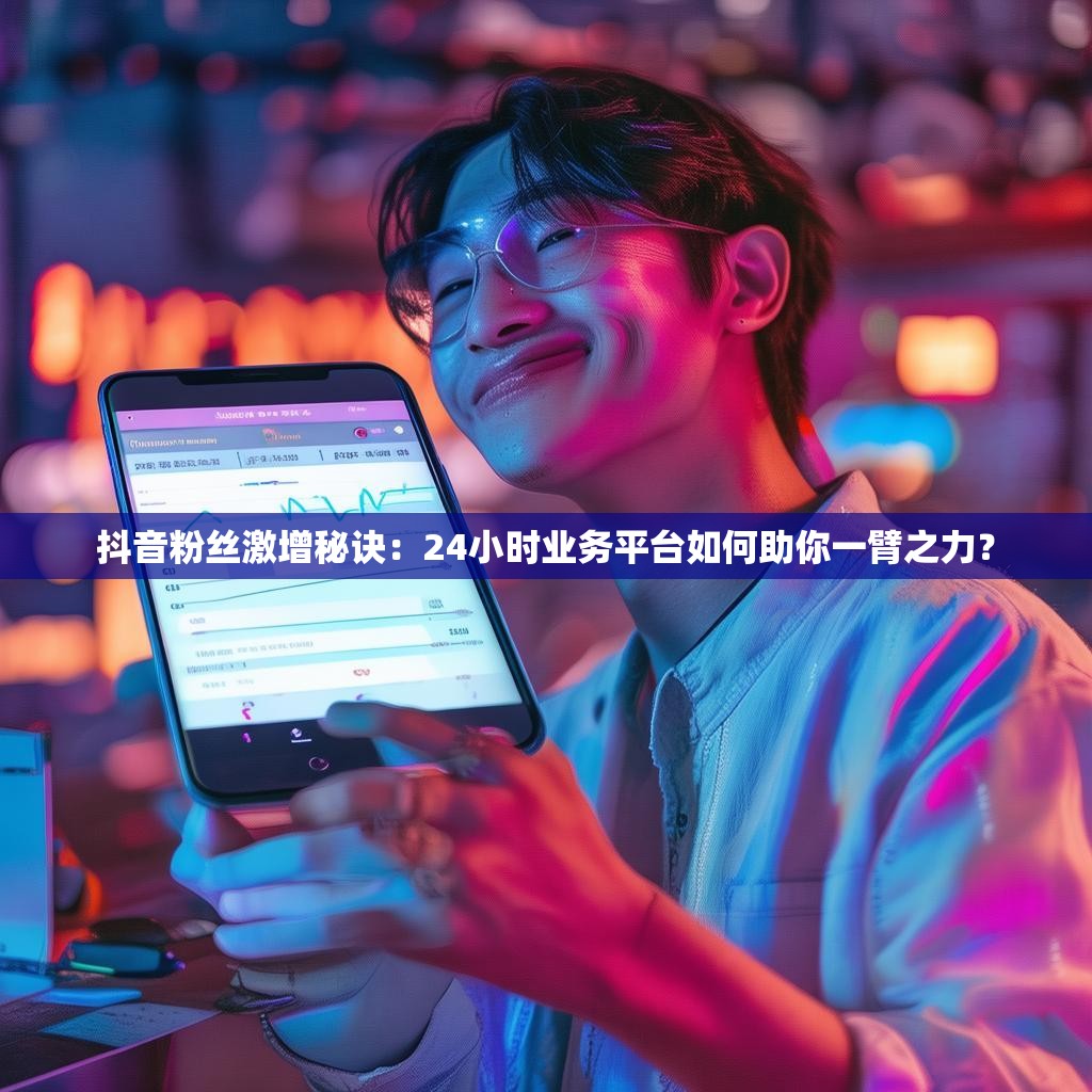 抖音粉丝激增秘诀：24小时业务平台如何助你一臂之力？