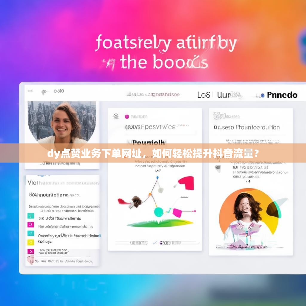 dy点赞业务下单网址，如何轻松提升抖音流量？