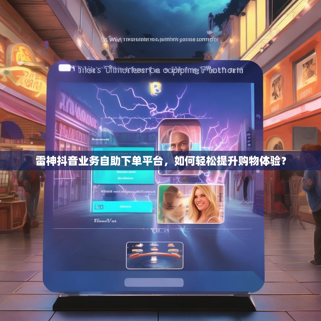 雷神抖音业务自助下单平台，如何轻松提升购物体验？