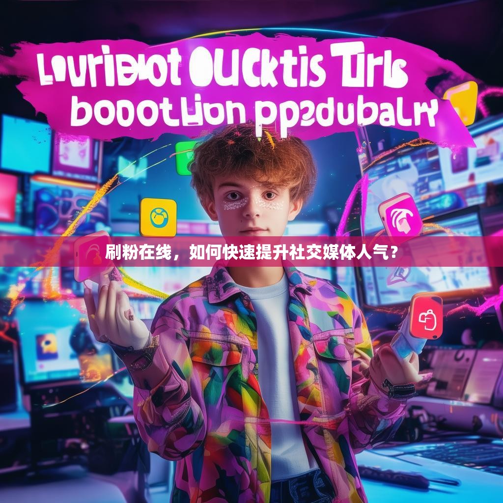 刷粉在线，如何快速提升社交媒体人气？
