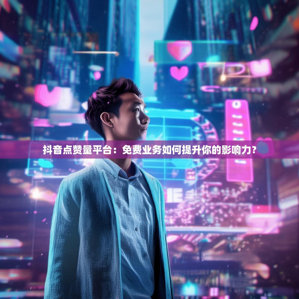 抖音点赞量平台：免费业务如何提升你的影响力？