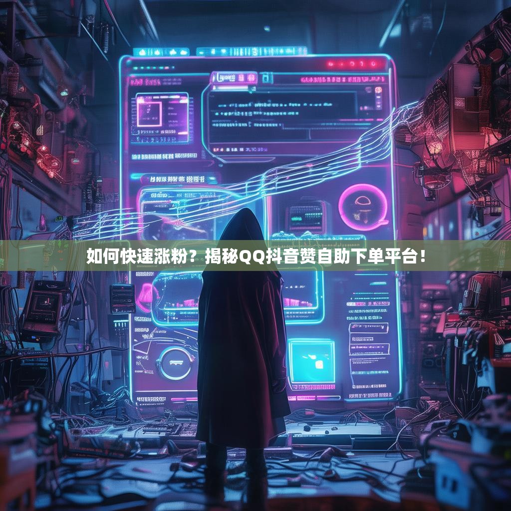 如何快速涨粉？揭秘QQ抖音赞自助下单平台！