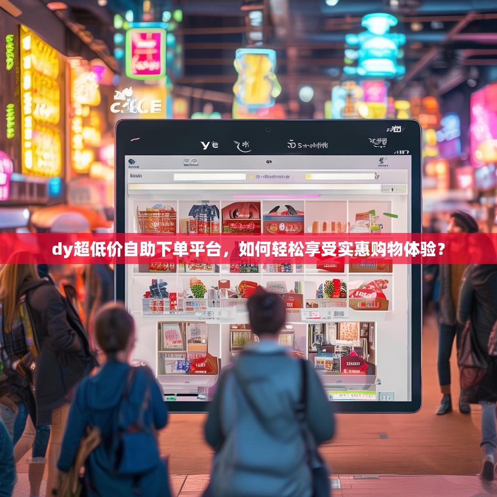dy超低价自助下单平台，如何轻松享受实惠购物体验？